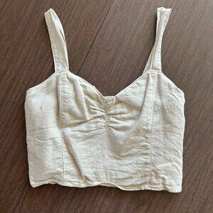 Fitted Abercrombie & Fitch Linen Top